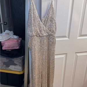 Sparkly jumper pant style